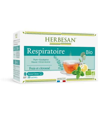 Herbesan Infusion Bio Respiratoire x20 Sachets