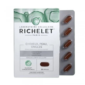 Richelet Cheveux Peau Ongles 30 capsules