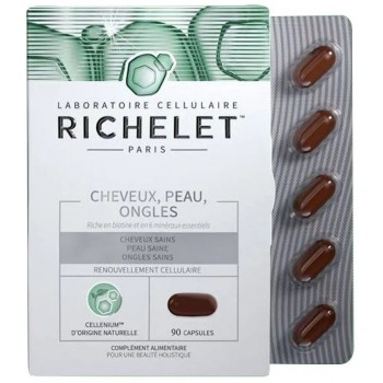 Richelet Cheveux Peau Ongles 30 capsules