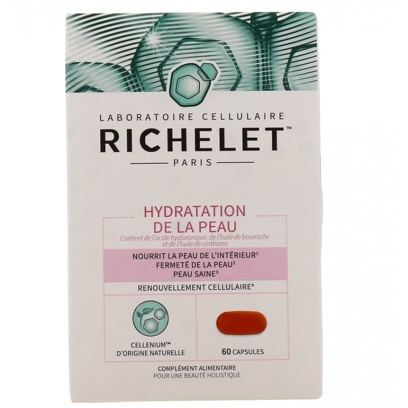 Richelet Hydratation De La Peau 60 Capsules