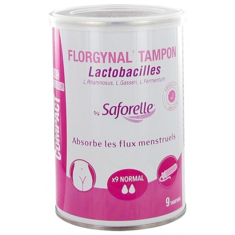 Saforelle Florgynal Tampon Probiotique Avec Applicateur x9 Super