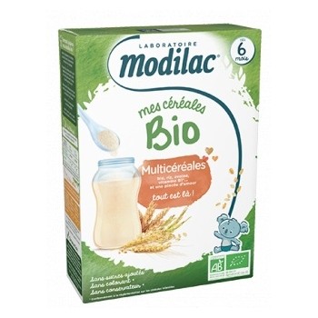 Modilac Multicéréales Bio 250g