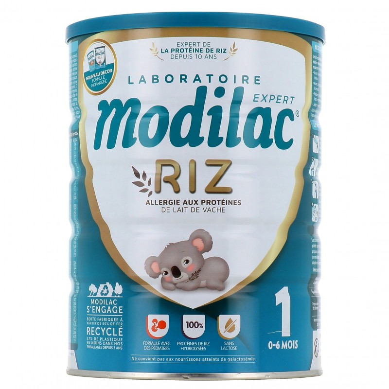 Modilac Expert Riz lait 1er âge