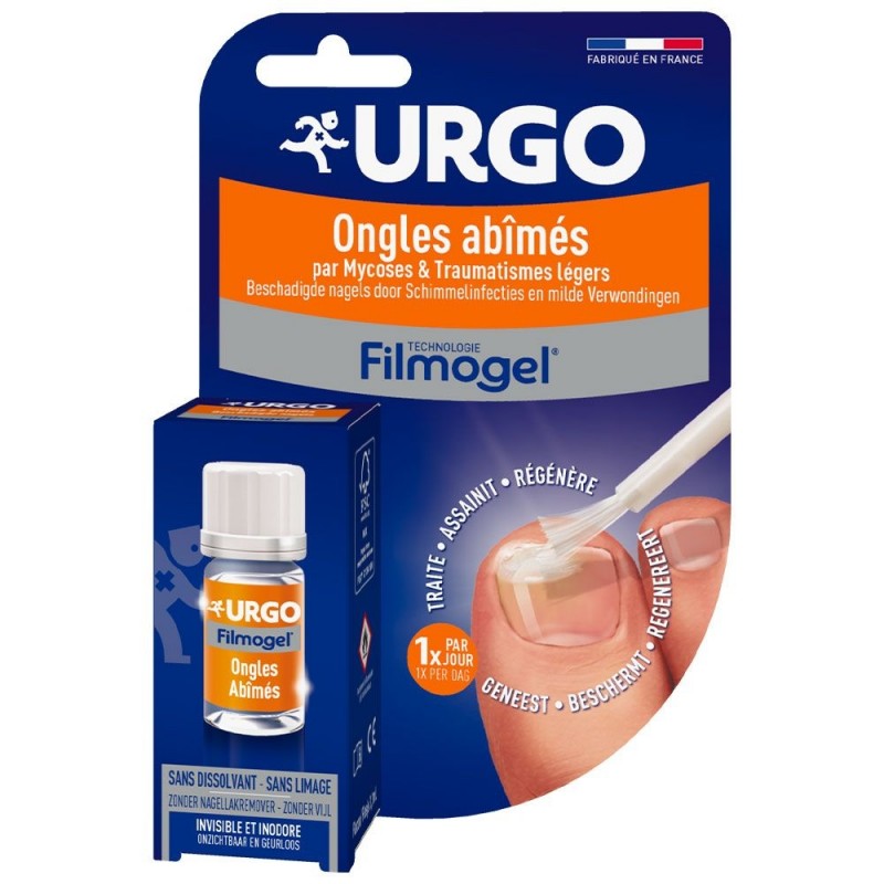 Urgo Ongles Abîmés par Mycoses & Traumatismes Légers 3.3 ml Filmogel