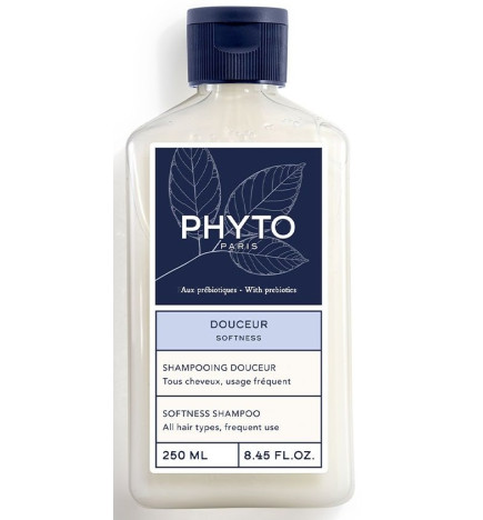 Phyto Shampoing 250ml Douceur Tous Types de Cheveux