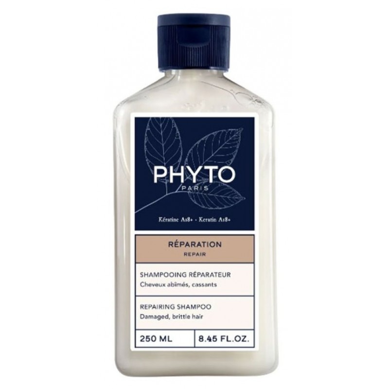 Phyto Shampooing Réparateur Cheveux Abîmés Cassants 250ml