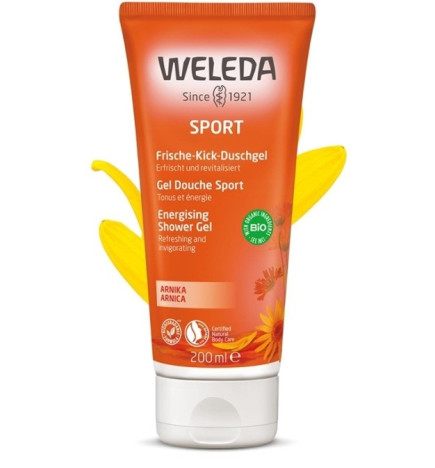 Weleda Gel Douche Sport à l'Arnica 200ml