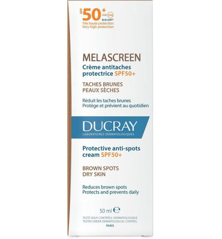 Ducray Crème Antitaches Melascreen Protectrice SPF50+ 50ml