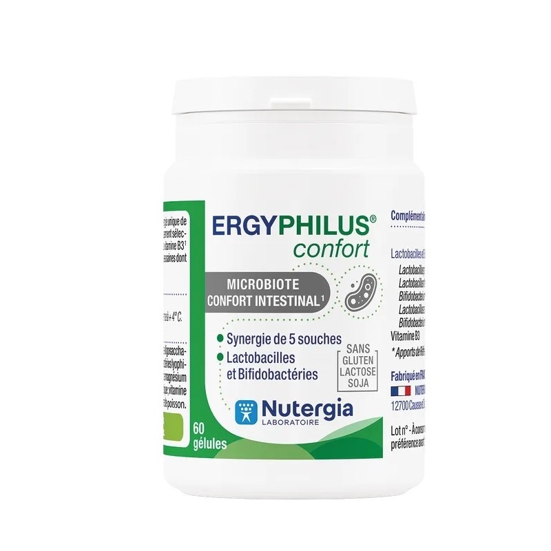 Nutergia Ergyphilus Confort X60 Gélules