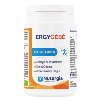 Nutergia Ergycébé Multivitamines X90 Gélules