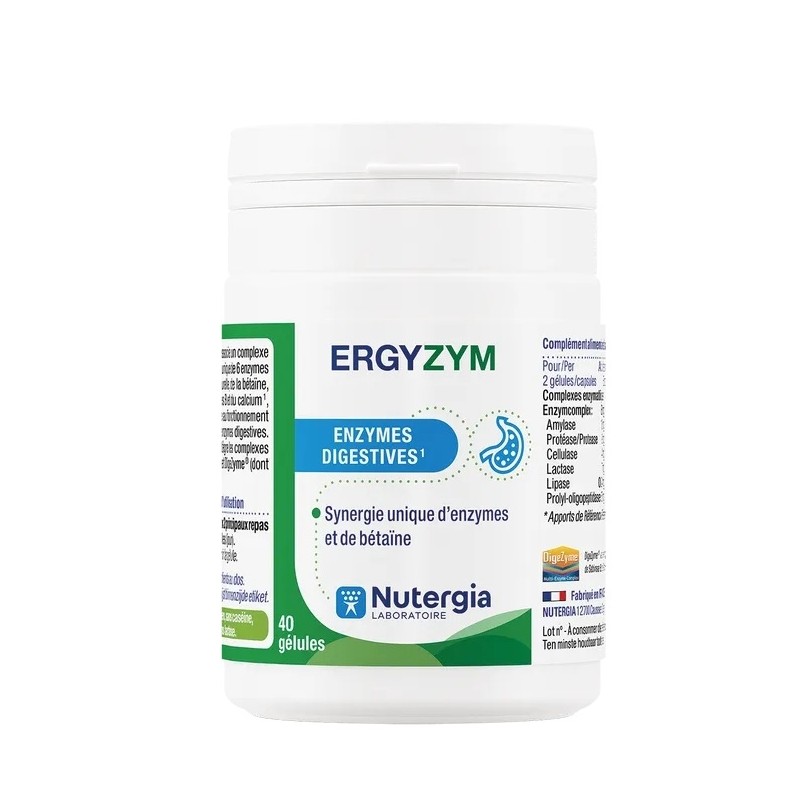 Nutergia Ergyzym X40 Gélules