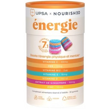 Upsa Nourished Energie 7en 1 x30 Gummies