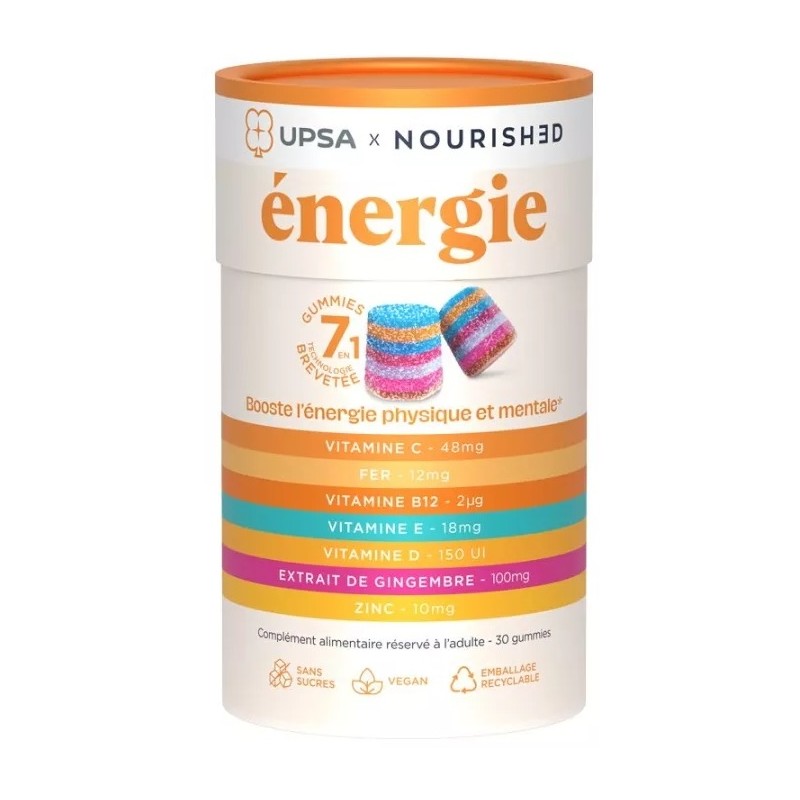 Upsa Nourished Energie 7en 1 x30 Gummies