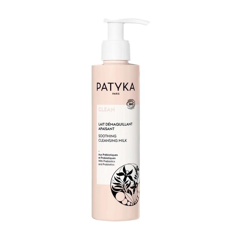 Patyka Clean Lait Démaquillant Apaisant Bio 200ml