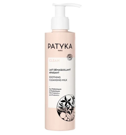 Patyka Clean Lait Démaquillant Apaisant Bio 200ml