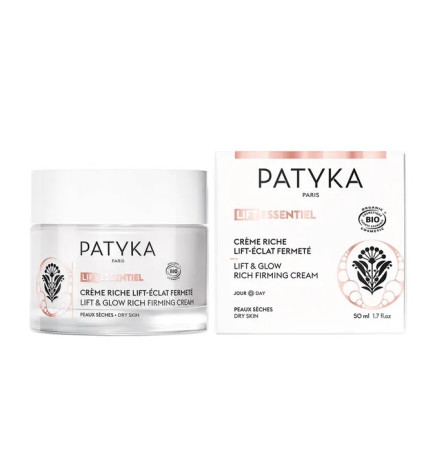 Patyka Lift Essentiel Crème Riche Lift-Éclat Fermeté Bio 50ml
