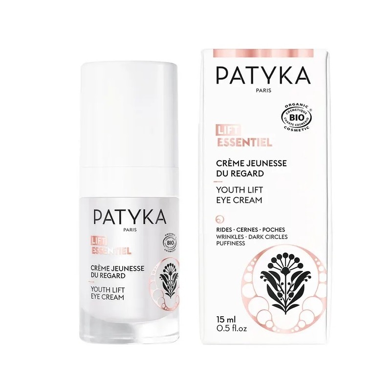 Patyka Lift Essentiel Crème Jeunesse du Regard Bio 15ml