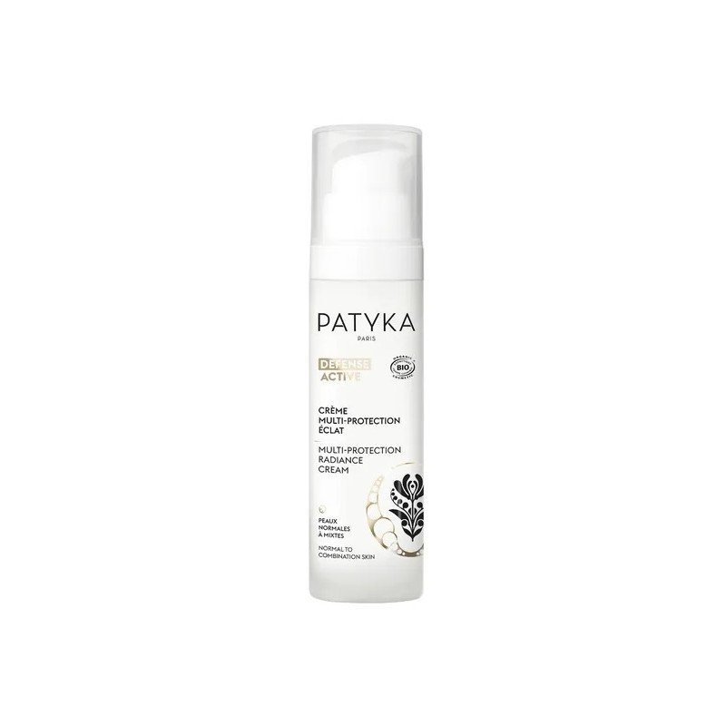 Patyka Defense Active Crème Multi-Protection Eclat Bio 50ml