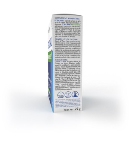 Forcapil – Anti-chute, 30 comprimés