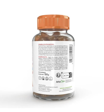 Azinc – Gummies 9 vitamines, 60 gummies