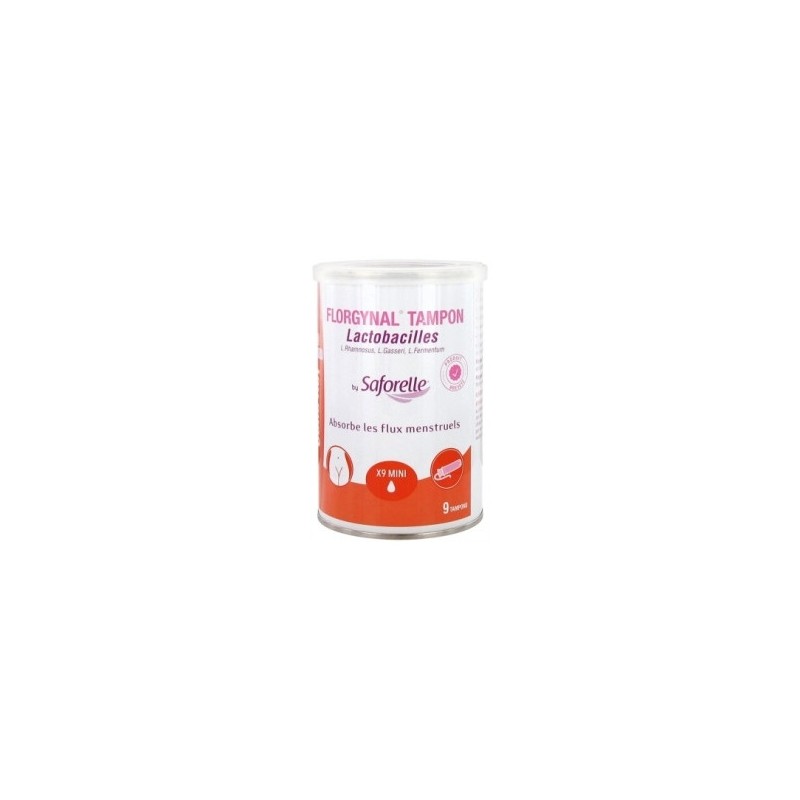 Saforelle Florgynal Tampon Compact X9 Mini