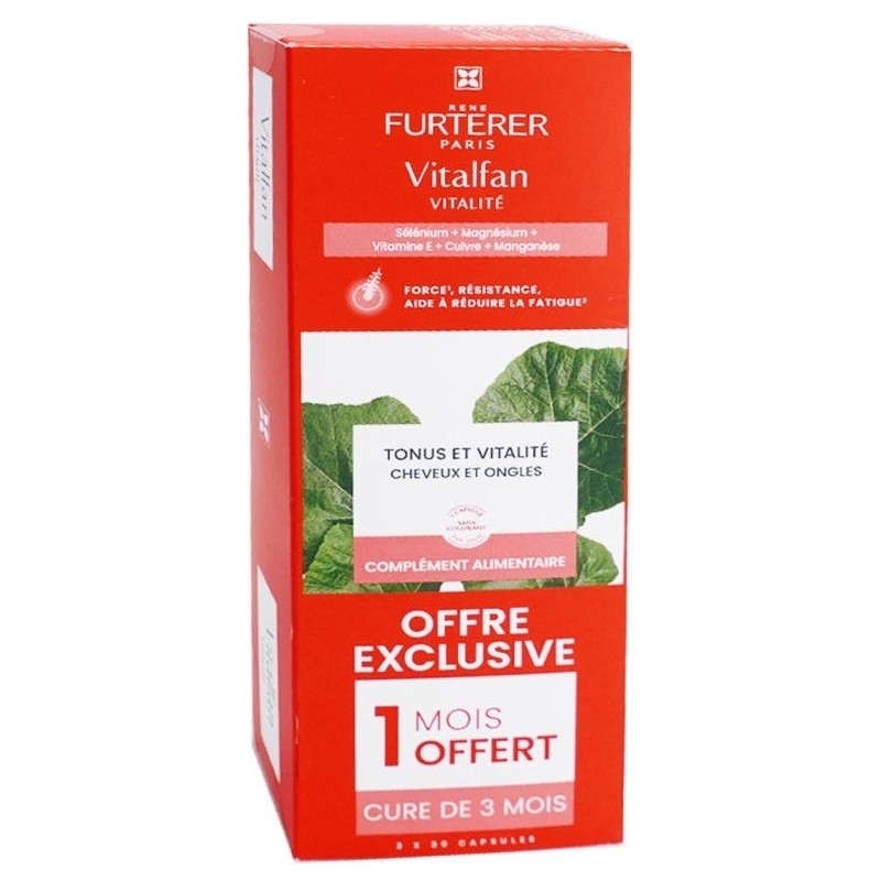 René Furterer Vitalfan Vitalité 3 X30 Capsules