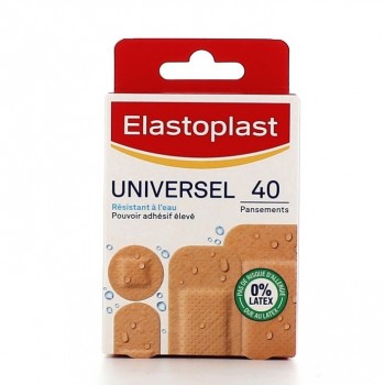 Elatoplast Universal Pansement Antibacterien X40