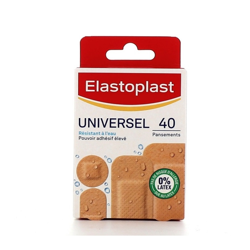 Elastoplast – Pansements Antibactériens, x40 Elastoplast – Pansements Antibactériens, x40