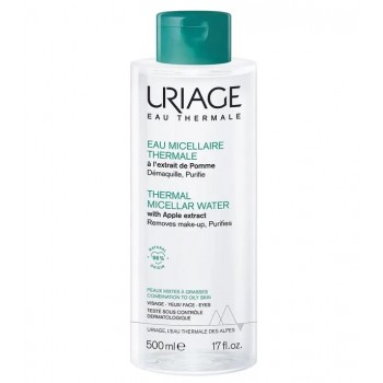 Uriage Eau Micellaire Thermale Peaux Mixtes à Grasses 500ml