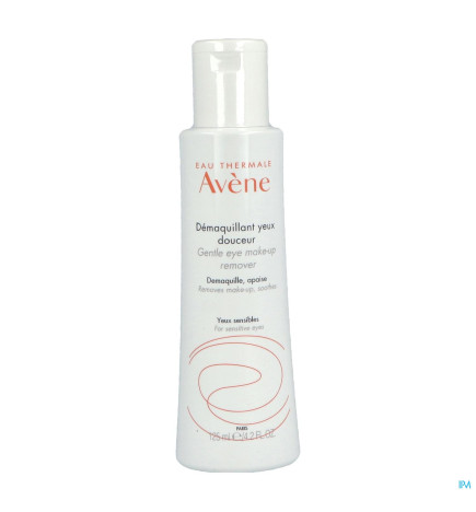 AVENE – Les Essentiels Démaquillant yeux douceur yeux sensibles et porteurs de lentilles, 125 ml