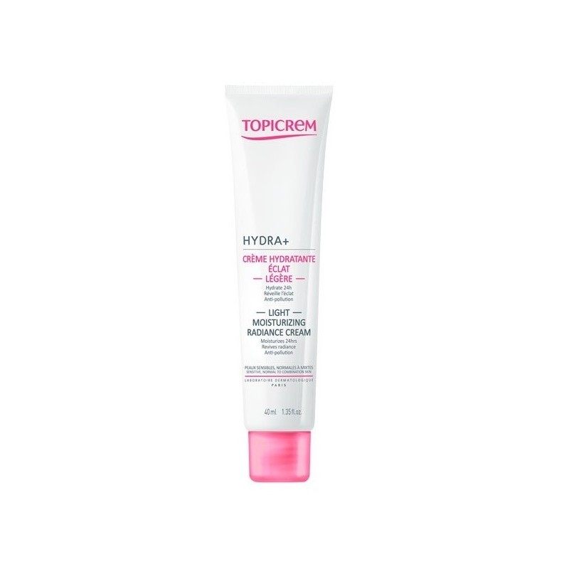 Topicrem Hydra+ Crème Hydratante Eclat Légère 40ml