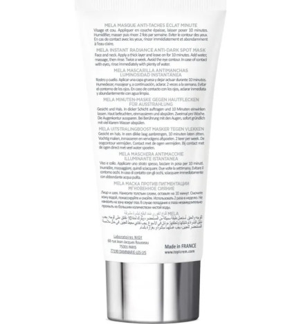 Topicrem – Mela Masque Anti-Taches Éclat Minute 50 ml