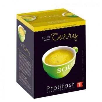 Protifast Soupe Saveur Curry X7 Sachets
