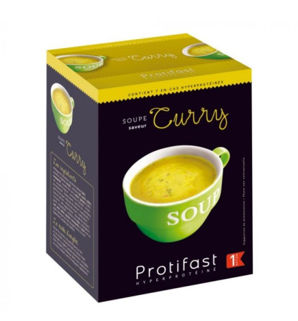 Protifast Soupe Saveur Curry X7 Sachets
