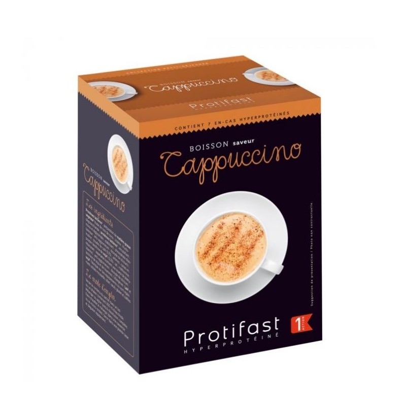 Protifast Boisson Saveur Cappuccino x7 Sachets