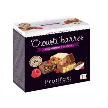 Protifast Crousti'barres Assortiment 7 Saveurs