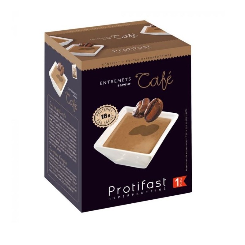 Protifast Entremets Saveur Café x7 Sachets