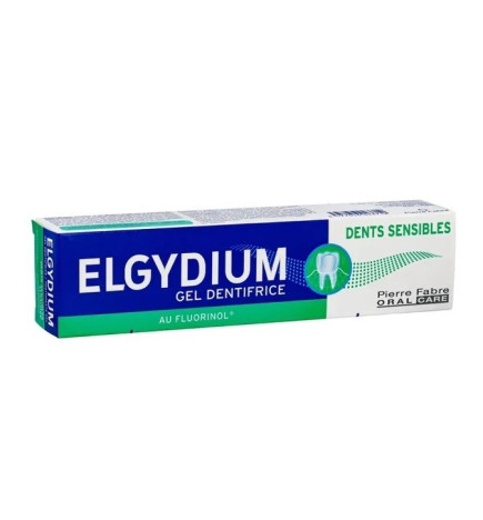 Elgydium – dents sensibles, gel dentifrice au Fluorinol, 75 ml