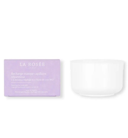 La Rosée – Recharge Masque Capillaire Réparateur, 200 g