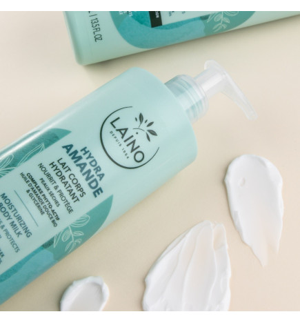 LAINO – Hydra Amande lait corps hydratant, 400 ml