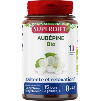 Superdiet Aubépine Bio x45...