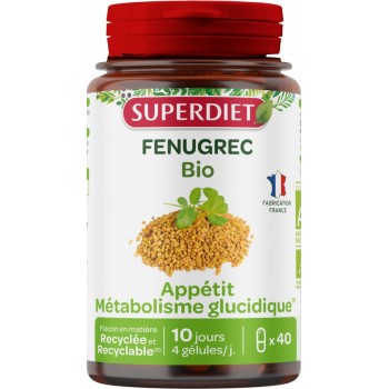 Superdiet Fenugrec Bio x40...