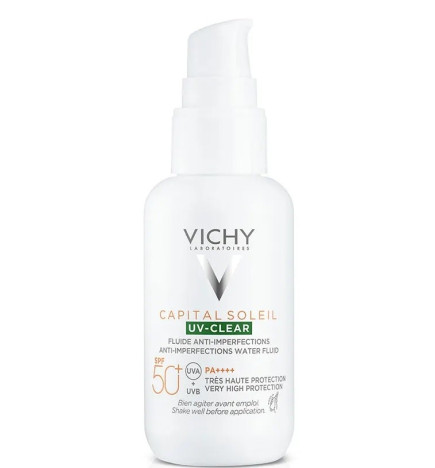 Vichy – Capital Soleil UV Clear SPF50+, 40 ml