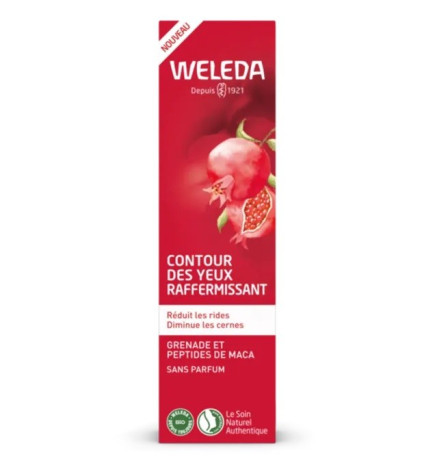 Weleda – Grenade et Maca Contour des Yeux Raffermissant Bio, 12 ml