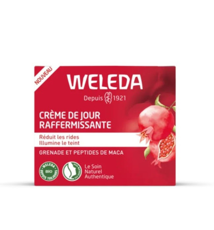 Weleda – Grenade et Maca Crème de Jour Raffermissante Bio, 40 ml