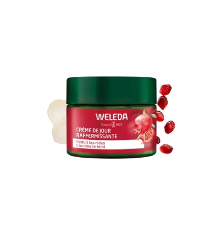 Weleda – Grenade et Maca Crème de Jour Raffermissante Bio, 40 ml