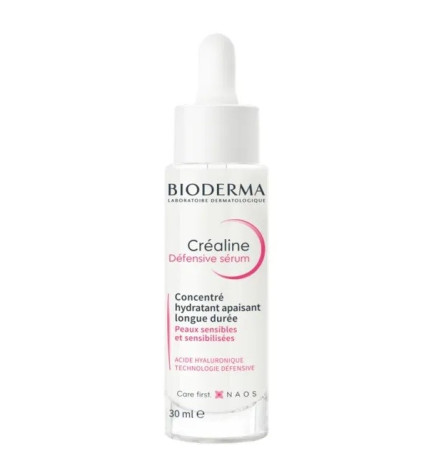Bioderma – Créaline Défensive, sérum concentré hydratant apaisant longue durée, peaux sensibles, 30 ml