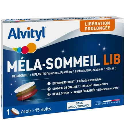 ALVITYL – Méla-Sommeil Lib, 15 comprimés