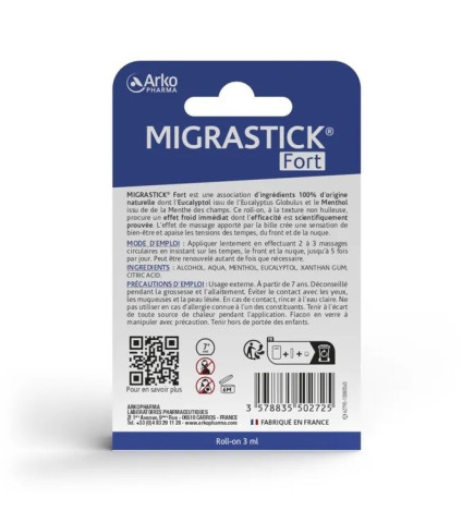 Olfae – Migrastick fort, 3 ml