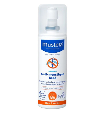 Mustela – Bébé Anti-Moustiques Dès 2 Mois 100 ml